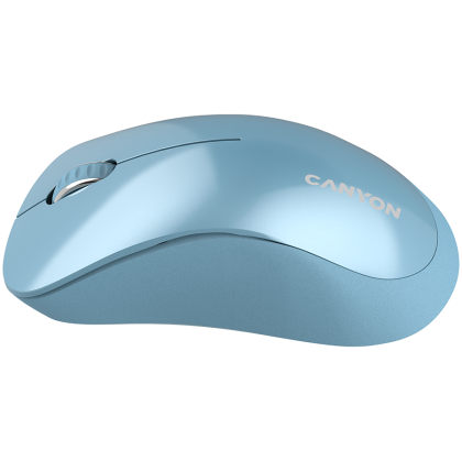 CANYON MW-11, 2.4 GHz  Wireless mouse ,with 3 buttons, DPI 1200, Battery:AAA*2pcs  ,Blue67*109*38mm 0.063kg