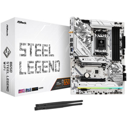 ASROCK B650 Steel Legend WiFi ATX AM5 DDR5
