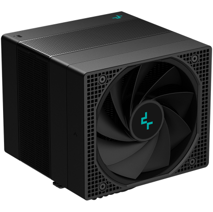 DeepCool ASSASSIN IV, CPU Air Cooler, 1x120mm + 1x140mm FDB Fans, Fan Speed Switch, TDP 280W, 7 Heatpipes, LGA2066/2011-v3/2011/1700/1200/115x, AMD AM5/AM4, 144x147x164 mm(LxWxH), 6Y, R-ASN4-BKNNMT-G