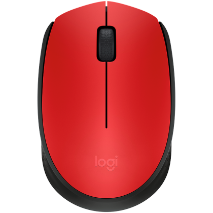 LOGITECH M171 Wireless Mouse - RED