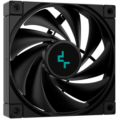 DeepCool LT720, 360mm CPU Liquid Cooler, 3x120mm FK120 PWM Fans, ARGB Multidimensional Infinity Mirror Top Cap, Black, LGA 2066/2011-v3/2011/1700/1200/115x, AMD sTRX4/sTR4/AM5/AM4, 5Y, R-LT720-BKAMNF-G-1