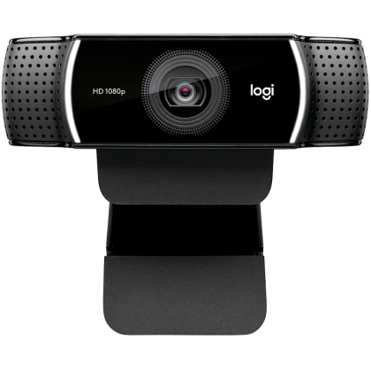 LOGITECH C922 Pro Stream Webcam - Tripod - BLACK - USB