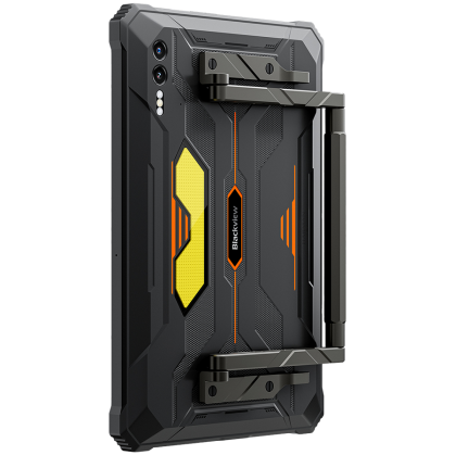 Blackview Rugged Tab Active 10 Pro 10.95-inch FHD+IPS 1920x1200 90Hz Corning 3th 12GB/512GB MT6878 Octa-core 2.5GHz 50MP Front/108MP+20MP Rear Camera infared nught vision 30000mAh NO Charging Android 14 up to 15 NFC Camping lights MIL-STD-810H Orange