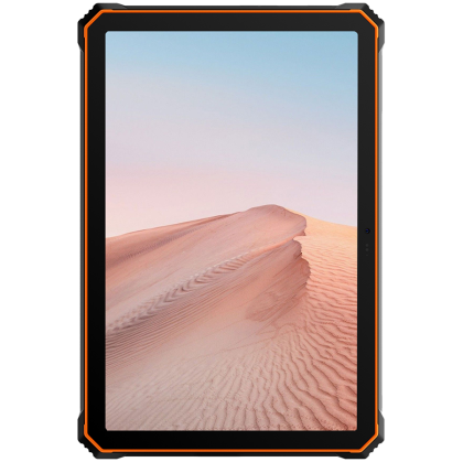 Blackview Rugged Tab Active 10 Pro 10.95-inch FHD+IPS 1920x1200 90Hz Corning 3th 12GB/512GB MT6878 Octa-core 2.5GHz 50MP Front/108MP+20MP Rear Camera infared nught vision 30000mAh NO Charging Android 14 up to 15 NFC Camping lights MIL-STD-810H Orange