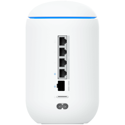 Ubiquiti UniFi UDR7 Dream Router 7 Desktop 10G Cloud Gateway with integrated WiFi 7, PoE switch, microSD storage, and full UniFi application support, 10G SFP+ and (1) 2.5 GbE RJ45 WAN port, 64 GB microSD
