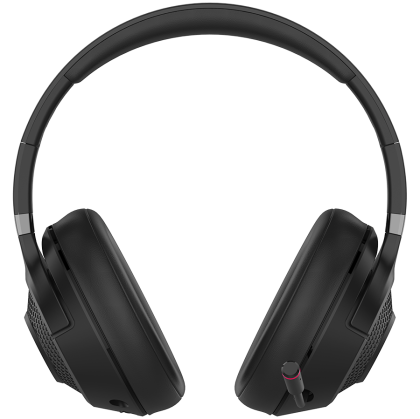 Lorgar Noah 501, gaming bluetooth headset with microphone, BT 5.3 JL7006, battery 1000mAh, type-C charging cable 0.8m, audio cable 1.5m, size:195*185*80mm, 0.28kg. Black