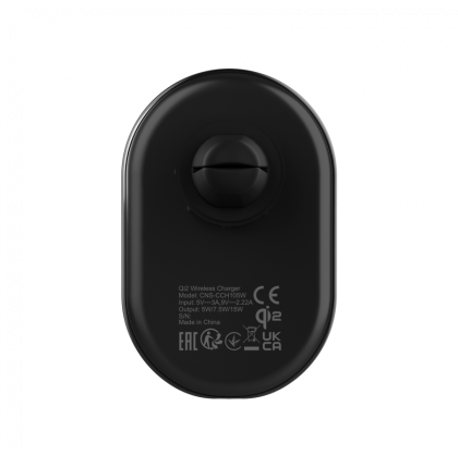 CANYON car charger OnGrip 105 15W Qi2 Wireless Black