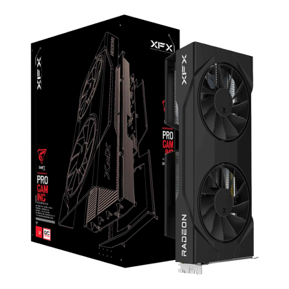 XFX SWIFT AMD Radeon RX 9060 Gaming Edition with 8GB GDDR6 HDMI 2xDP, AMD RDNA 4