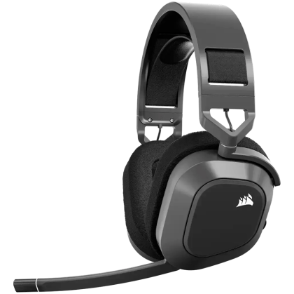 CORSAIR HS80 MAX Wireless Headset, Steel Gray - EU