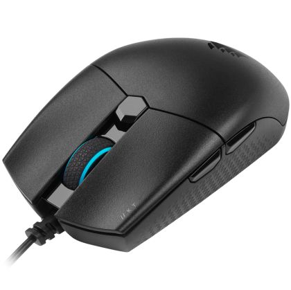 CORSAIR KATAR PRO, Wired, Black, Backlit RGB LED, 12400 DPI, Optical