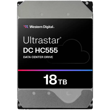 HDD Server WD/HGST ULTRASTAR DC HC555 (3.5’’, 18TB, 512MB, 7200RPM, SATA 6Gb/s, 512E SE NP3) SKU: 0B48723