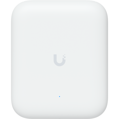 Ubiquiti U7-Outdoor All-weather WiFi 7 AP with 4 spatial streams, an integrated directional super antenna, and versatile mounting options