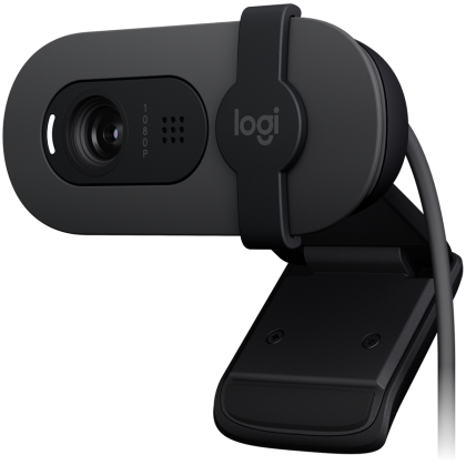 LOGITECH Brio Webcam 105 Full HD 1080p - GRAPHITE - USB