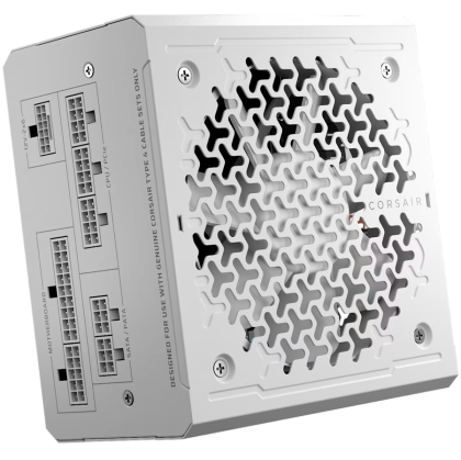 CORSAIR RM750e White, 750 Watt, Cybenetics Gold Certified, Fully Modular