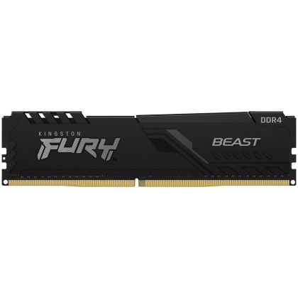 Kingston DRAM 16GB 3200MT/s DDR4 CL16 DIMM 1Gx8 FURY Beast Black