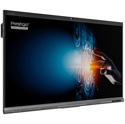 PRESTIGIO SOLUTIONS Multiboard 86" Light+ Series UHD 4K, Android 11, Wi-Fi, 40TP, NFC, Camera, touch pen
