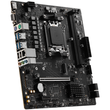 MSI MB Sc AM5 PRO A620M-B, AMD A620, 2xDDR5, 1xHDMI, 1xVGA, mATX