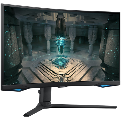 SAMSUNG Monitor 27 cali LS27BG650EUXEN VA 2560x1440 16:9 2xHDMI/1xDP/LAN(RJ45)/2xUSB3.0 1ms(GTG) WiFi/BT speakers curved HAS+PIV 240Hz SMART Gaming