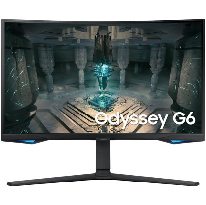 SAMSUNG Monitor 27 cali LS27BG650EUXEN VA 2560x1440 16:9 2xHDMI/1xDP/LAN(RJ45)/2xUSB3.0 1ms(GTG) WiFi/BT speakers curved HAS+PIV 240Hz SMART Gaming