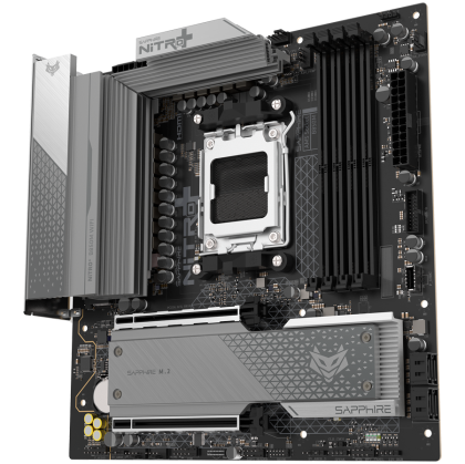 SAPPHIRE AMD B850M AM5 PULSE Ryzen R9/R7/R5, 4x DDR5 7600MHz, PCIE 4.0 x16, 1x M.2 Gen5, 1x M.2 Gen4, LAN 2.5 Gbps, WIFI6, USB, Micro-ATX