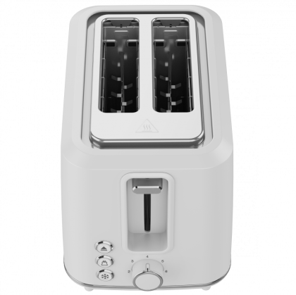 Electric Toaster, white, 220-240V, 50-60Hz, 920-1080W, 2 slots, 3 modes, 7 browning levels