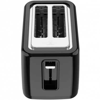 Electric Toaster, black, 220-240V, 50-60Hz, 780-930W, 2 slots, 3 modes, 7 browning levels