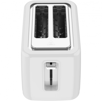 Electric Toaster, White, 220-240V, 50-60Hz, 780-930W, 2 slots, 3 modes, 7 browning levels