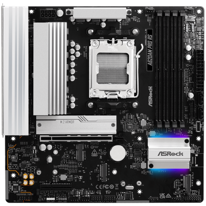 ASROCK MB Desktop A620AM Pro RS, AM5, 4x DDR5, 1x PCIe 4.0 x16, 1x PCIe 3.0 x16, 2x Hyper M.2(PCIe Gen4x4), 1x Ultra m.2, 2x SATA3 6.0 Gb/s, 1x HDMI, 1x DP, 1x Gbit LAN, 5x USB 3.0, 2x USB-C, 6x USB 2.0, Micro ATX