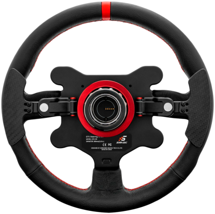 SIMAGIC GT‑Style GTS Steering Wheel for GT Simulation, suede finish