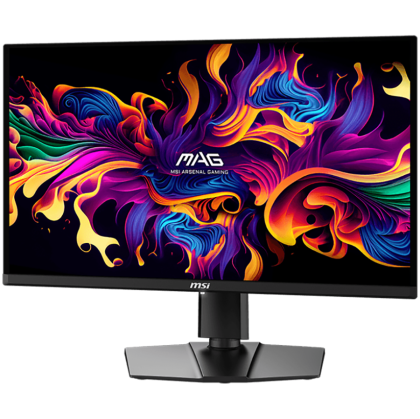 MSI MAG 271QPX QD-OLED E2 Gaming Monitor, 27" 240Hz, UHD (2560x1440) 16:9, QD-OLED, 0.03ms, 250nits, 1500000:1, 178/178, AMD FreeSync Premium, Adjustable Stand, 1x DP, 2x HDMI, 1x Type-C, 1x Headphone out, 3Y Warranty