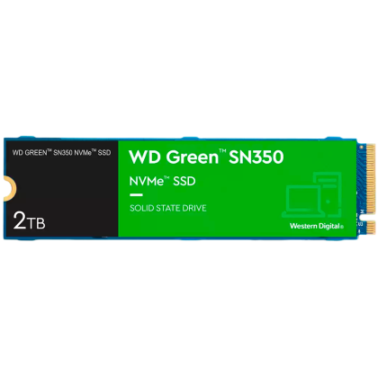 SSD WD Green (M.2, 2TB, PCIE GEN3)