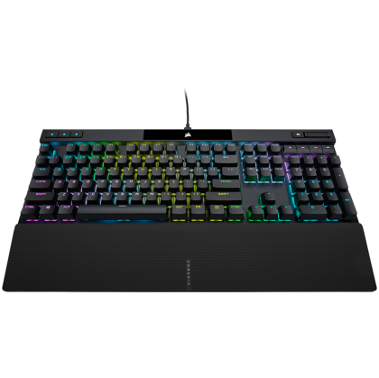 CORSAIR K70 RGB PRO Optical-Mechanical, Backlit RGB LED, Black, Black PBT Keycaps