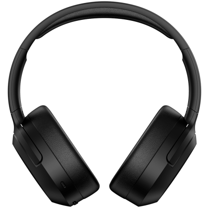 Edifier W820NB Plus Wireless Over-Ear Headphones, 40mm Dynamic Titanium-Coated Drivers, BT V5.2, ANC, Hi-Res Audio Certification, Up To 49H Battery, USB-C, Black