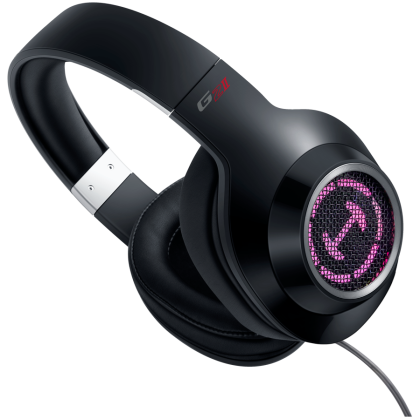 Edifier G2 II USB Gaming Headset, 50mm drivers, Virtual 7.1 Surround, RGB lighting, Noise-Canceling Microphone, Black