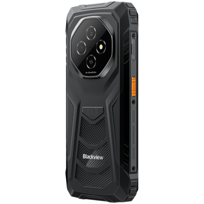 Blackview FORT 1  Rugged Phone, 6.56" HD+ , 6+256GB Unisoc T615 8+16MP , Android 15 , 10000mAh + 18W , GSM-LTE VOLTE , Black , Rugged , MIL-STD)