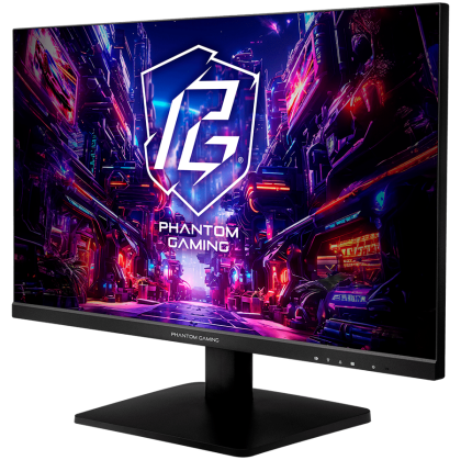 Asrock PG27FFX1B Gaming Monitor, 27" FHD(1920x1080) AG, IPS, 520 Hz, 123% sRGB, 1000:1, 400 cd, 178 /178, 1ms, Flicker-free, 2x 2W Speakers, 2x HDMI 2.1, 1x DP 1.4, 1x Audio Jack (3.5mm), 3Y