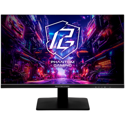 Asrock PG27FFX1B Gaming Monitor, 27" FHD(1920x1080) AG, IPS, 520 Hz, 123% sRGB, 1000:1, 400 cd, 178 /178, 1ms, Flicker-free, 2x 2W Speakers, 2x HDMI 2.1, 1x DP 1.4, 1x Audio Jack (3.5mm), 3Y