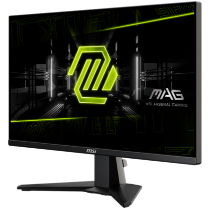 MSI MAG 255F E20, Gaming Monitor, 24.5" 200Hz, FHD (1920x1080) 16:9, Rapid IPS Anti-glare, 0.5ms, 300nits, 1000:1, 178/178, AMD FreeSync Premium, Tilt, 1x DP, 2x HDMI, 1x Headphone-out, 3Y Warranty