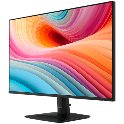 MSI PRO MP275 E2 Professional Business Monitor, 27" 120Hz, FHD (1920x1080) 16:9, IPS Anti-glare, 1ms/4ms, 300nits, 1500:1, 178/178, Adaptive-Sync, HDR Ready, Tilt, Speakers, 1x DP, 1x HDMI, 1x D-Sub, 3Y Warranty
