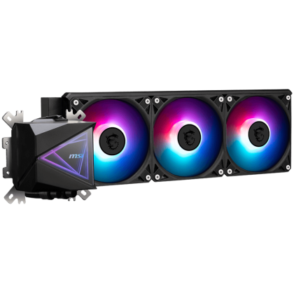 MSI MAG CORELIQUID I360 3x 120mm ARGB Fans, Aluminium Radiator, Loop Dynamic Bearing, Intel LGA 1150/1151/1155/1156/1200/1700/1851, AMD AM5/AM4, 3Y Warranty