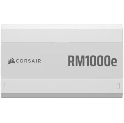 CORSAIR RM1000e White, 1000 Watt, Cybenetics Gold Certified, Fully Modular