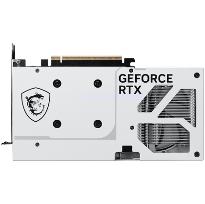 MSI Video Card NVIDIA GeForce RTX 5060 Ti 16G VENTUS 2X WHITE PLUS, 16GB GDDR7, 128-bit, 2587 MHz Boost, 4608 CUDA Cores, PCIe 5.0 (x8), 3x DP 2.1b, HDMI 2.1b, RAY TRACING, Dual Fan, 180W TDP, 8-pin PCIe Power, G-SYNC, 2-Slot, 3Y