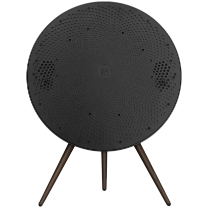 Beosound A9 5th Gen Speaker Black Anthracite (Back Black/Cover Black/Legs Dark Oak)