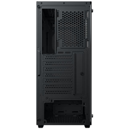 Hero II Air 3F Black EN41655, ATX/M-ATX/MINI ITX, USB3.0 X1, USB2.0 X2, HD AUDIO, Front Meshed Grill & Left TG, 3PCS Z20F Fixed LED Fan