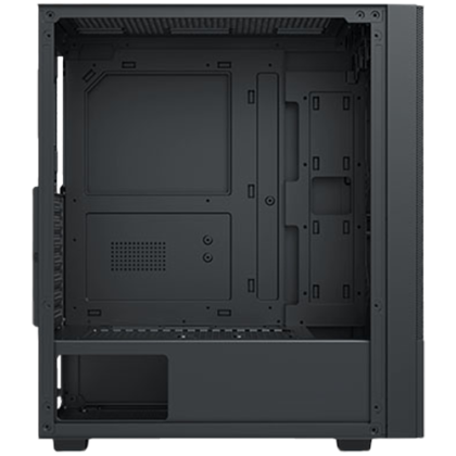 Hero II Air 3F Black EN41655, ATX/M-ATX/MINI ITX, USB3.0 X1, USB2.0 X2, HD AUDIO, Front Meshed Grill & Left TG, 3PCS Z20F Fixed LED Fan