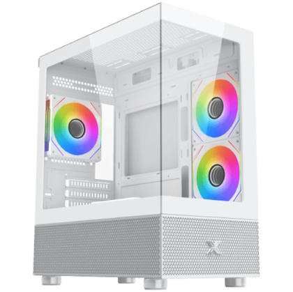 Alphard M Arctic (WH, MATX, U3x1 & U2x2, 2PCS TG, 3PCS G20A Arctic Reverse & 1PC G20A Arctic, ARGB PCB)