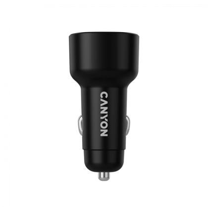 CANYON car charger OnDrive 60 PD 60W 2xUSB-C Black