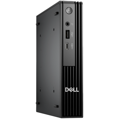 Dell Pro Micro (QCM1250), Intel Core Ultra 5 235T (14C, 13 TOPS NPU, up to 5.0GHz), 8GB (1x8GB) DDR5, 512GB M.2 SSD, Integrated Graphics, WiFi+BT, BG KBD, Mouse, Ubuntu, 3Y ProSupport