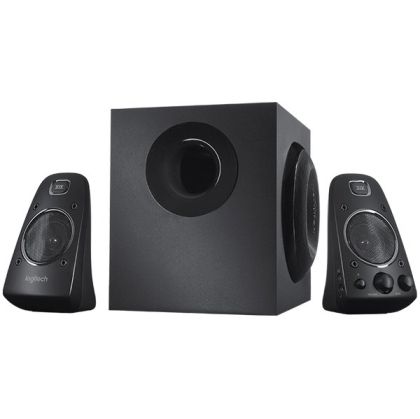LOGITECH Z625 THX Speaker System 2.1 - BLACK - 3.5 MM/Optical