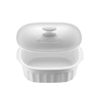 BUYDEEM Ceramic Cocotte 2 L, model CT1005, color White